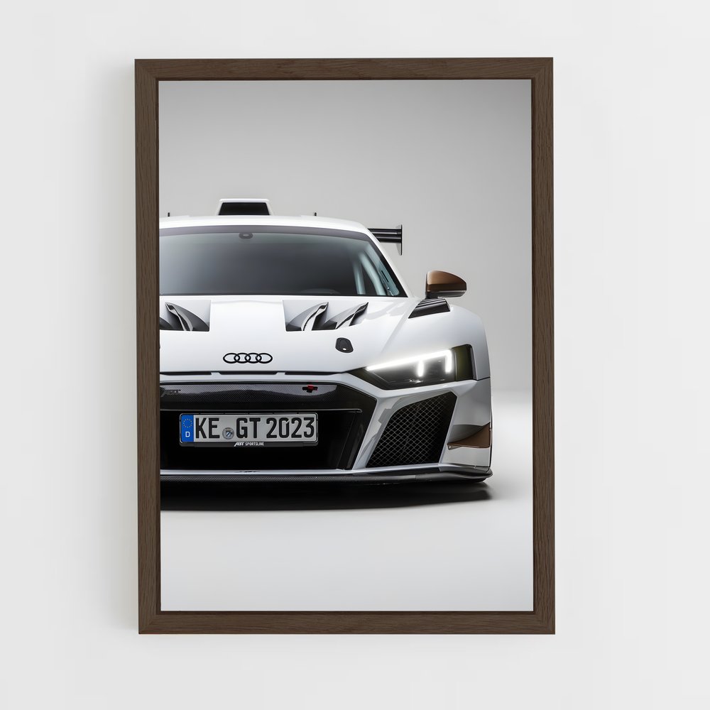 Poster Audi R1 Prototype (vue 5)